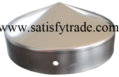 Metal Post Cap-Pyramid Round