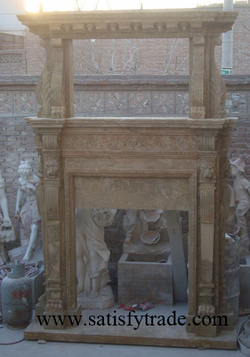 Stone Fireplace-LFP419