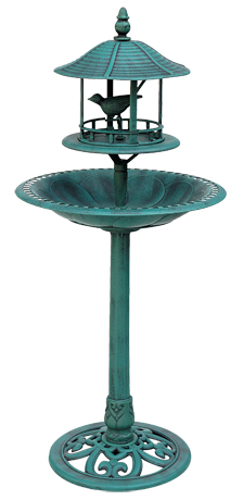 Plastic Bird Bath-B015