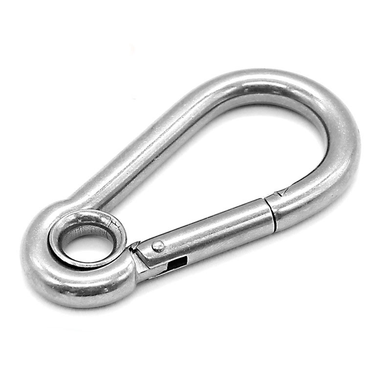 203-Stainless Steel Spring Fastener/Latch Catch With Ring